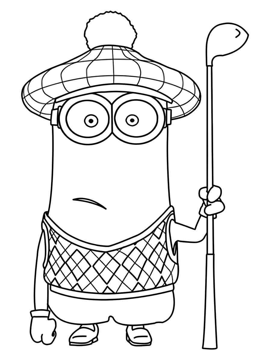 Minions coloring page 51.