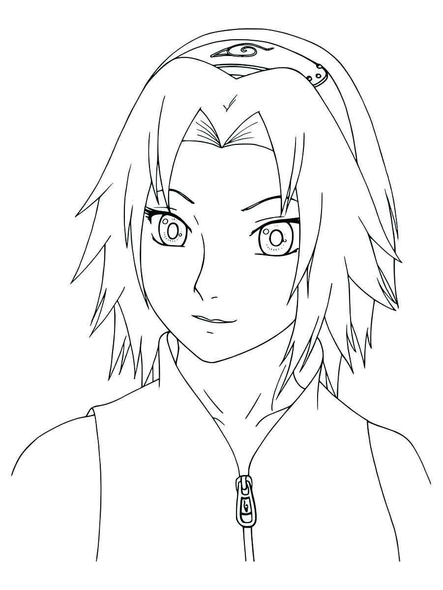 Naruto anime coloring page 106