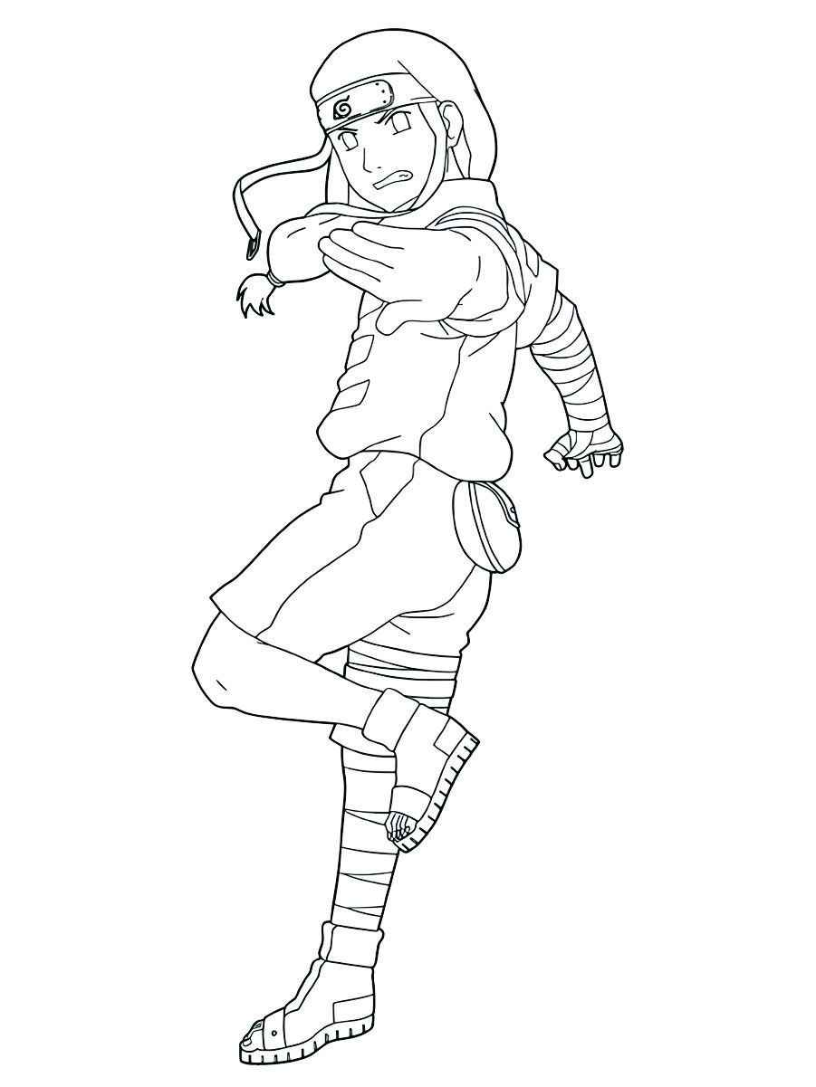 Naruto character coloring page 111