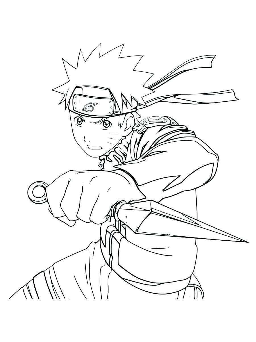 Naruto coloring page 25