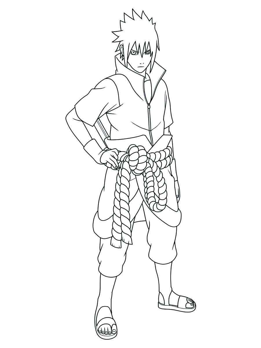 Naruto coloring page 3