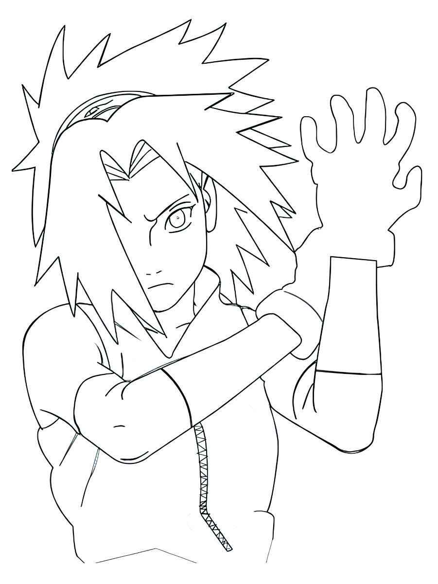 Naruto coloring page 62