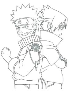 Naruto Coloring Page