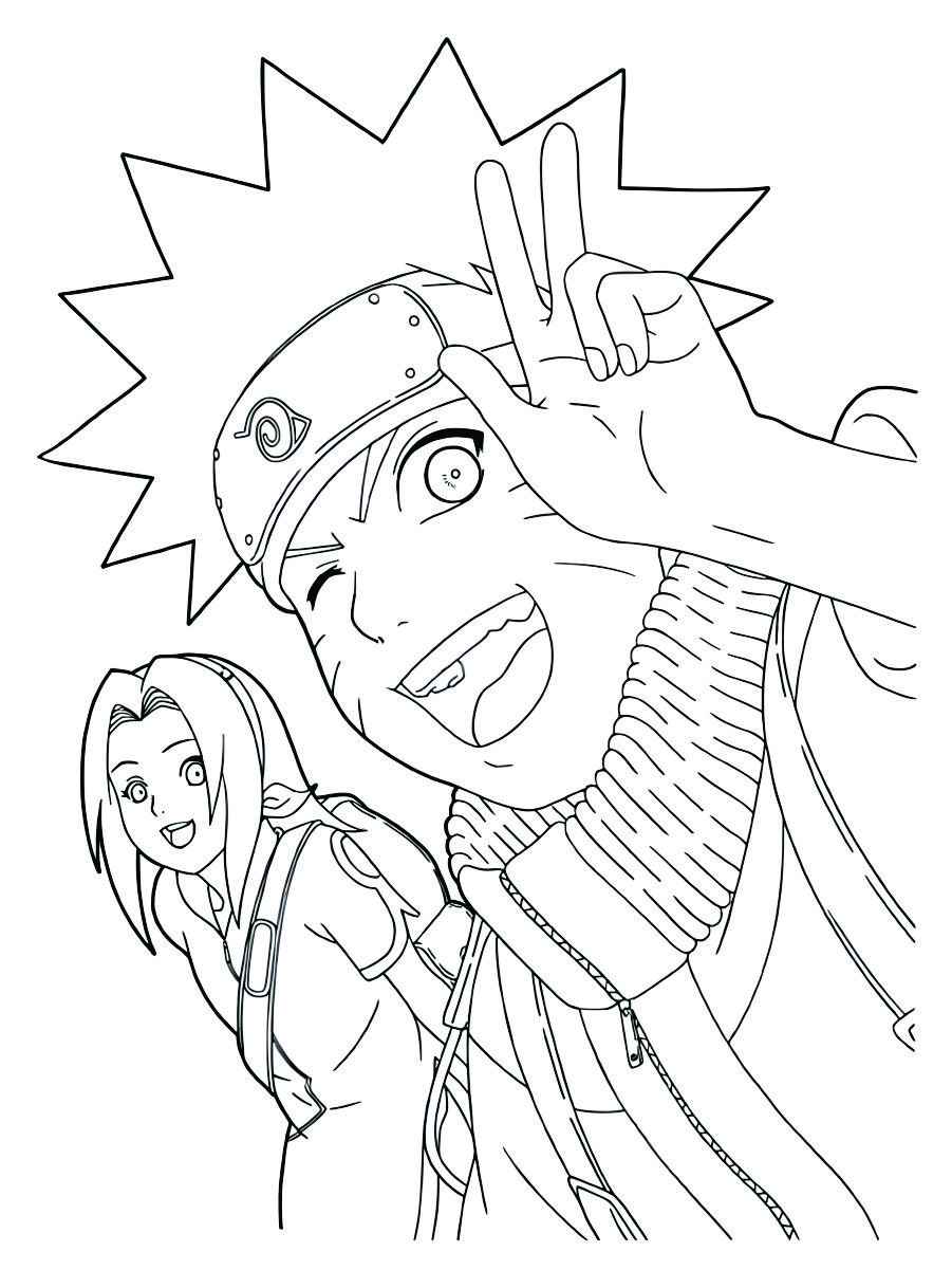 Naruto coloring page 84