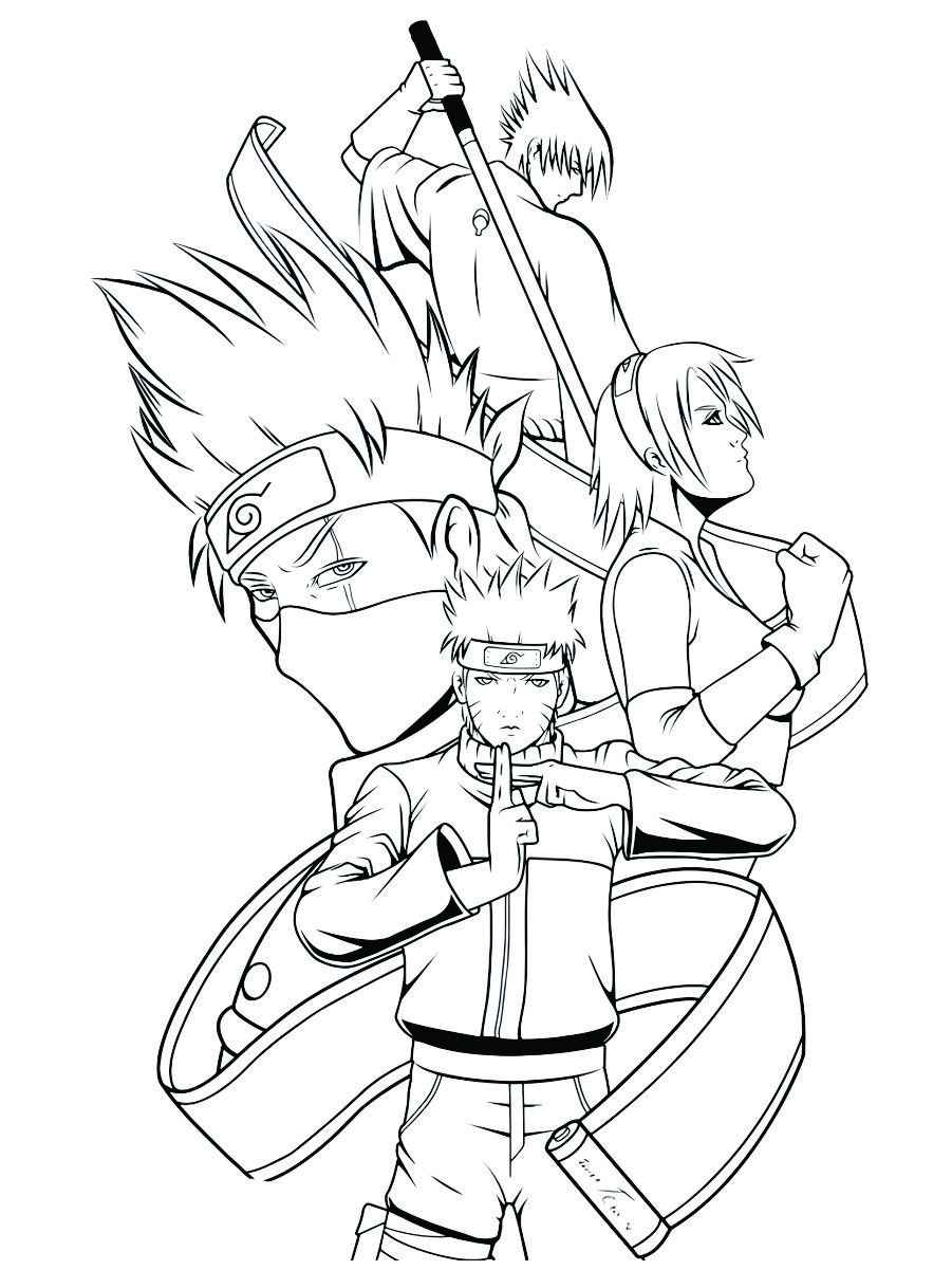 Naruto coloring page 93