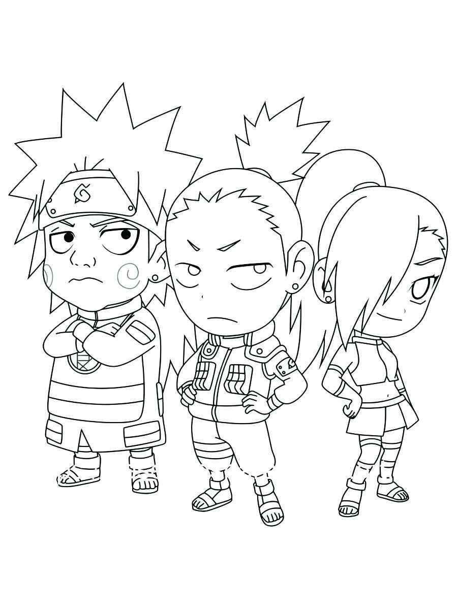 Naruto coloring page to print 68