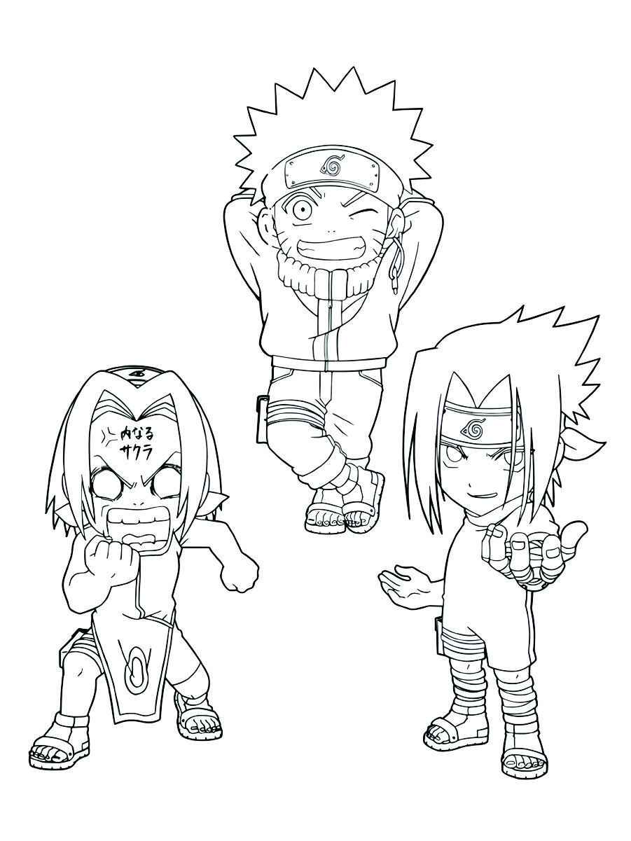 Naruto coloring page to print 69