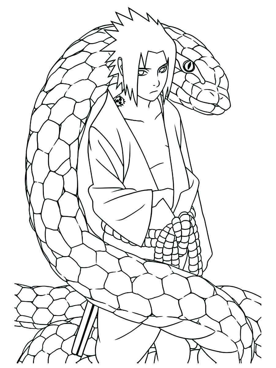 Naruto printable coloring page 43