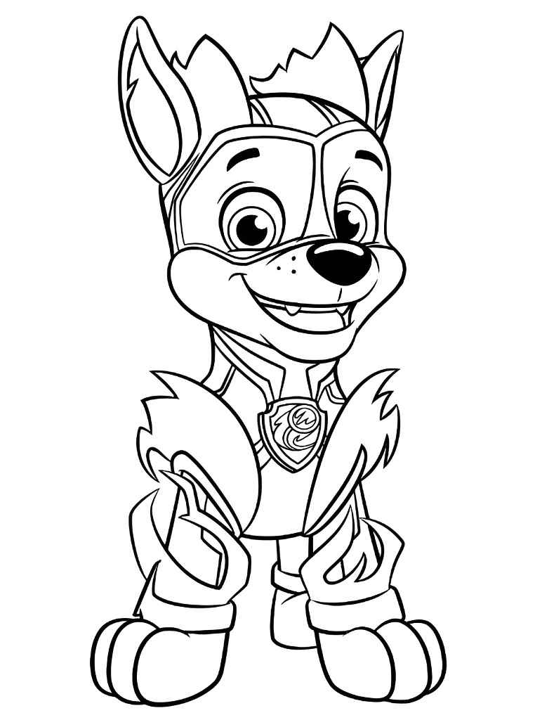 Paw Patrol coloring page number 26