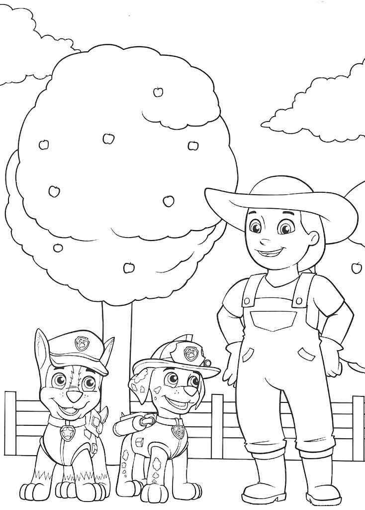 Paw Patrol coloring page number 30