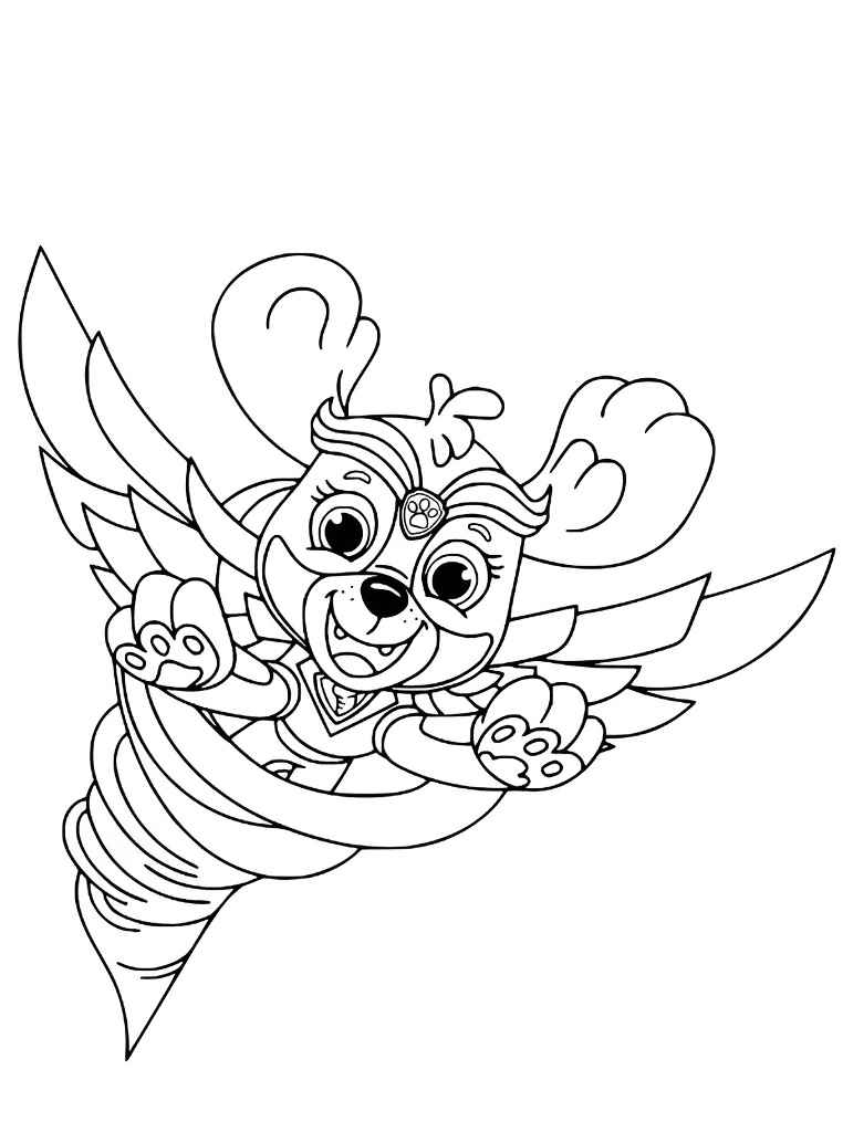 Paw Patrol coloring page number 41