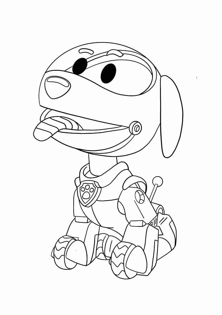 Paw Patrol coloring page number 49