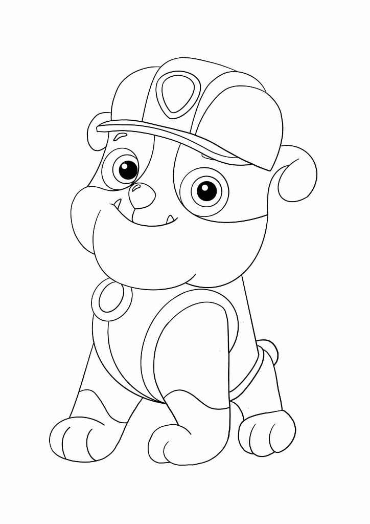 Paw Patrol coloring page number 51