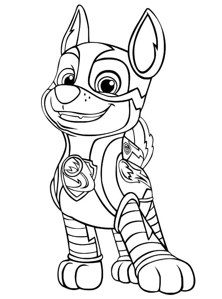 Paw Patrol coloring page number 58