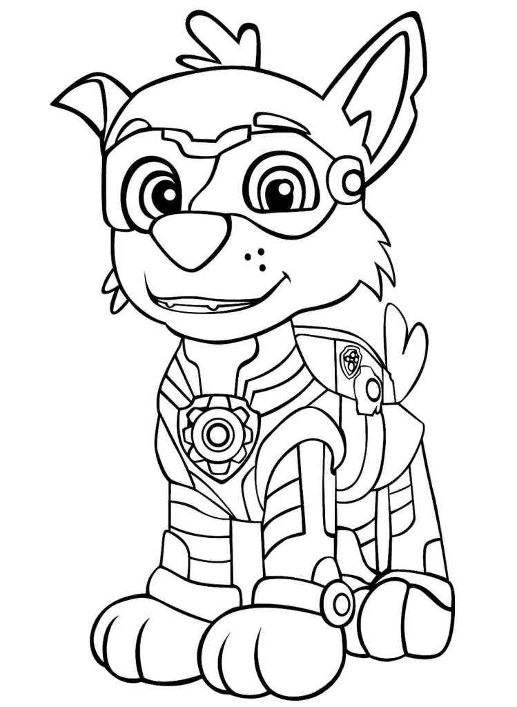 Paw Patrol coloring page