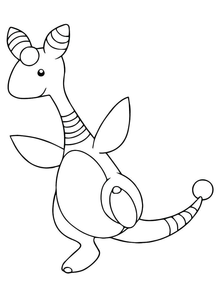 Pokémon coloring page 55.