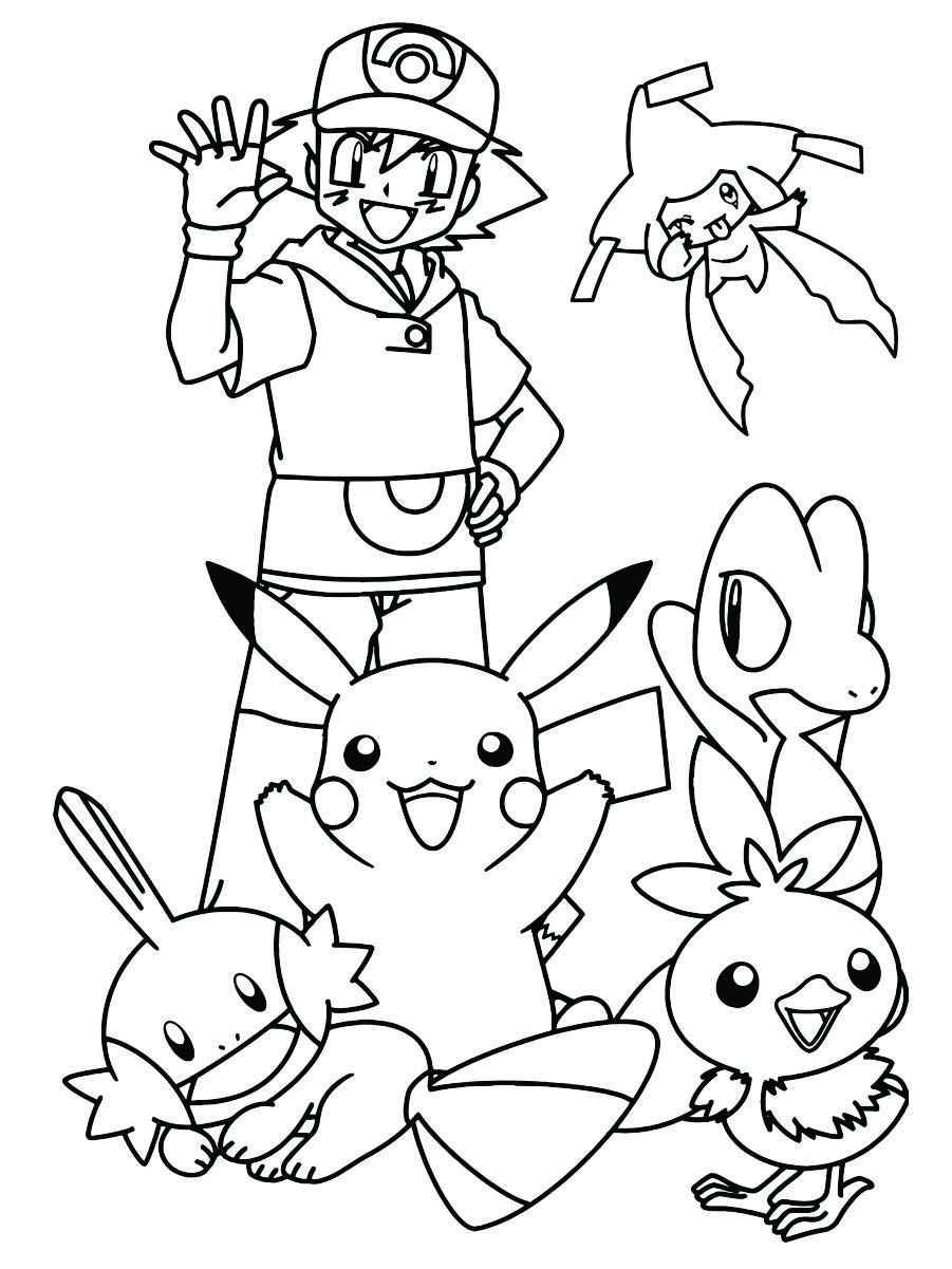 Printable Pokémon coloring pages 63.