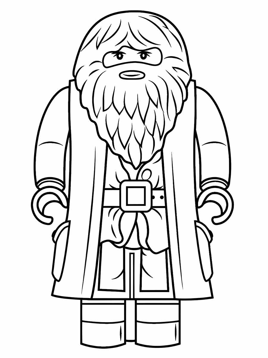 Lego Harry Potter coloring page