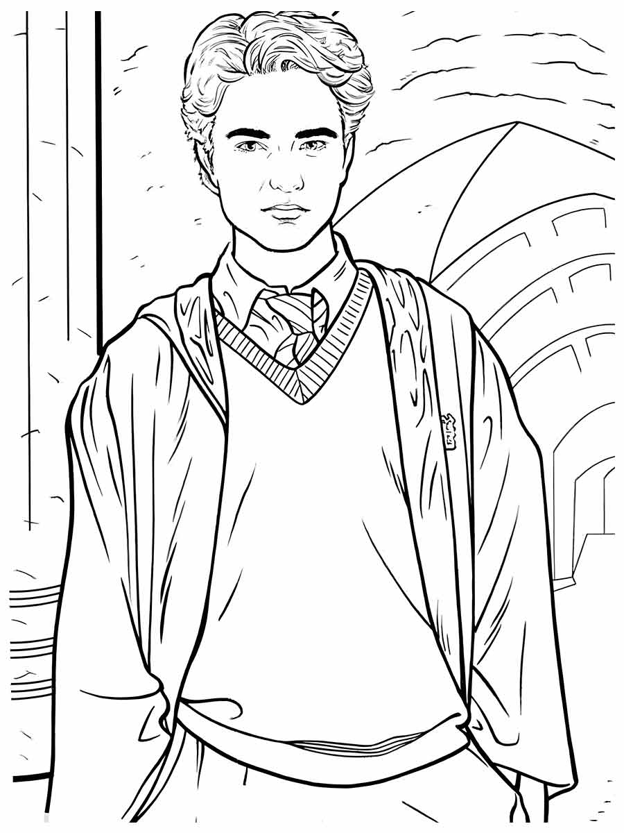 Harry Potter coloring page 61