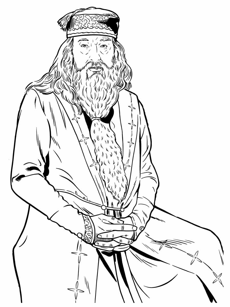 Harry Potter coloring page 62