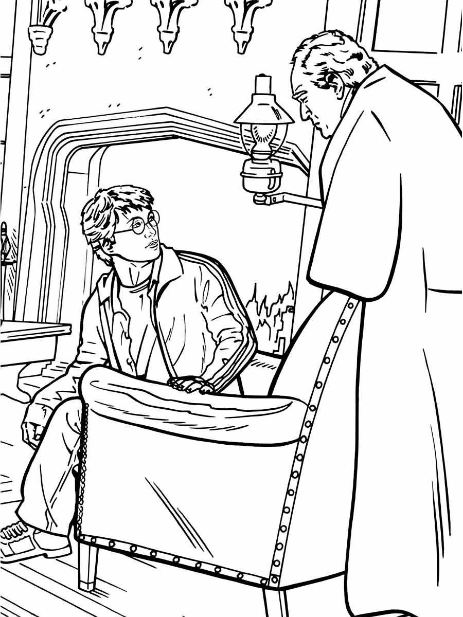 Harry Potter coloring page 96