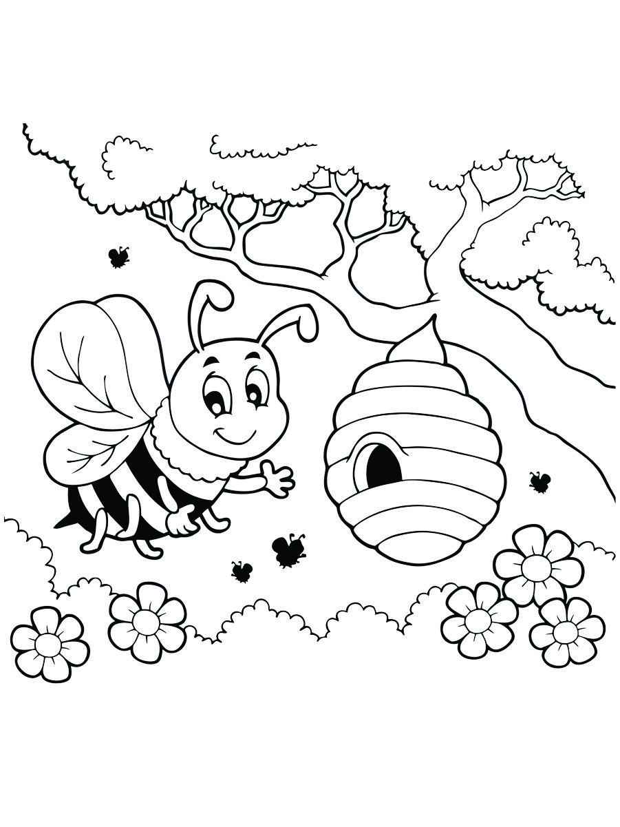 Printable ladybug coloring page, number 46.