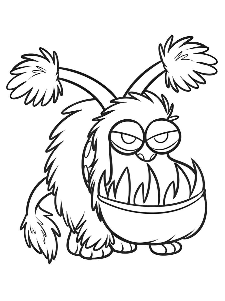 Printable Minions coloring page 82.