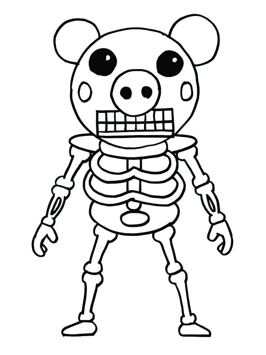 Printable Roblox coloring page number 55