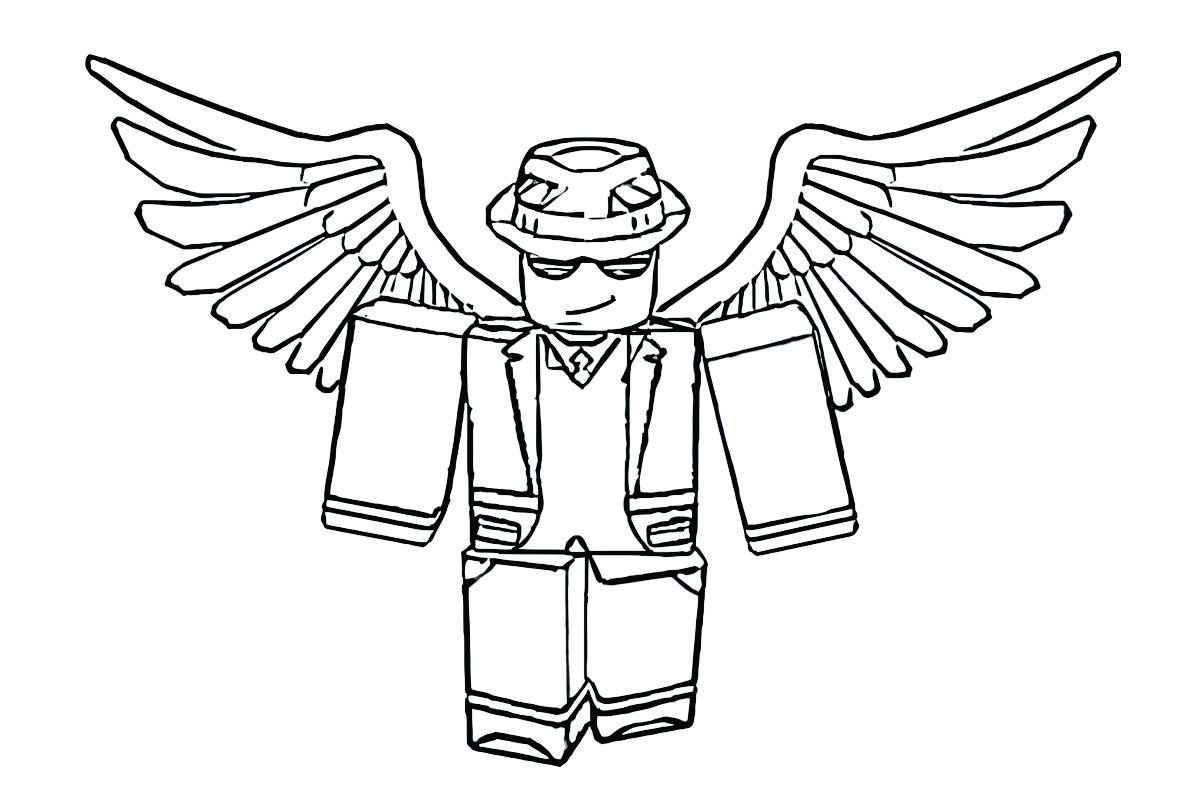 Printable Roblox coloring page number 57