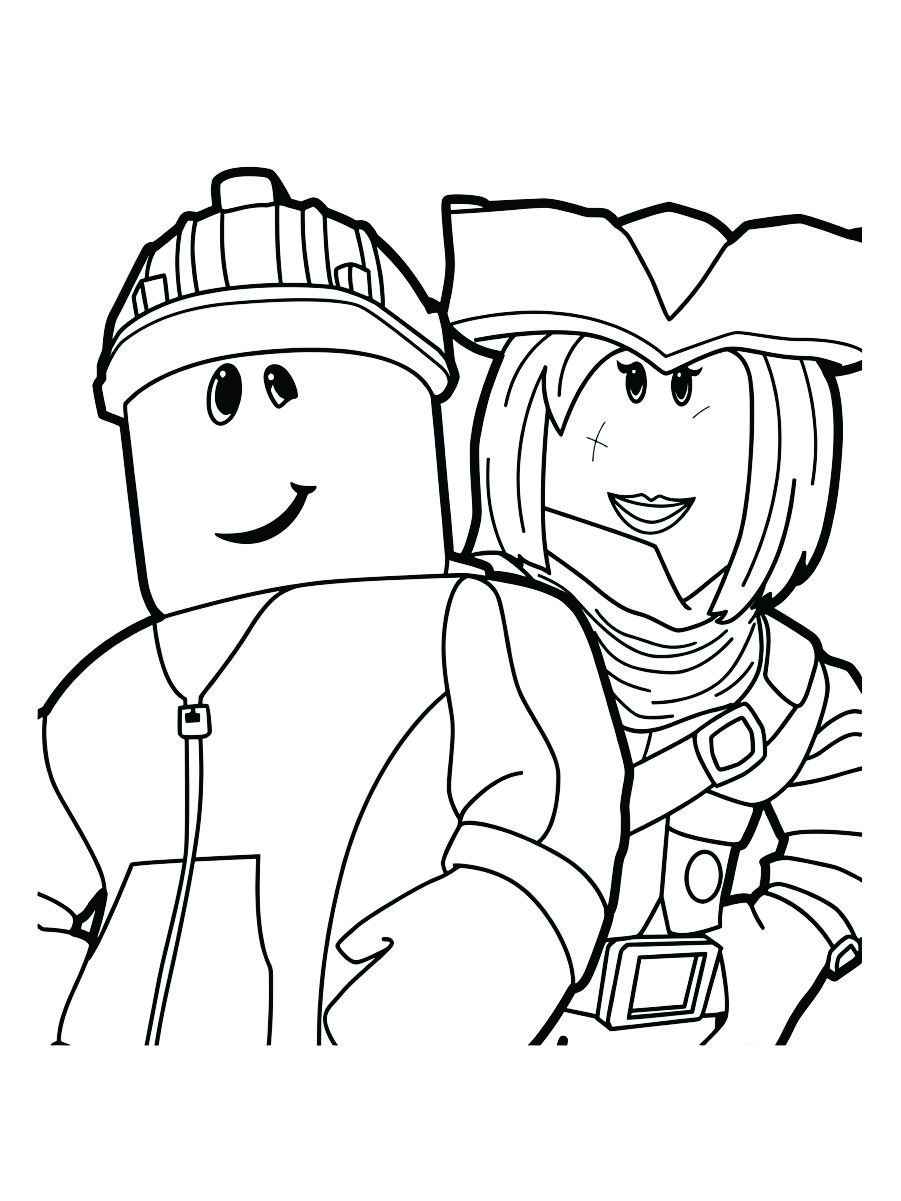 Printable Roblox coloring page number 80