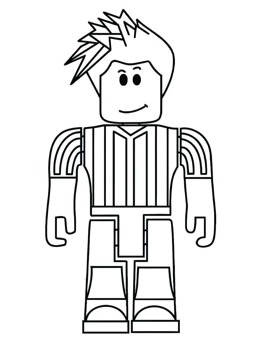 Roblox coloring page for kids