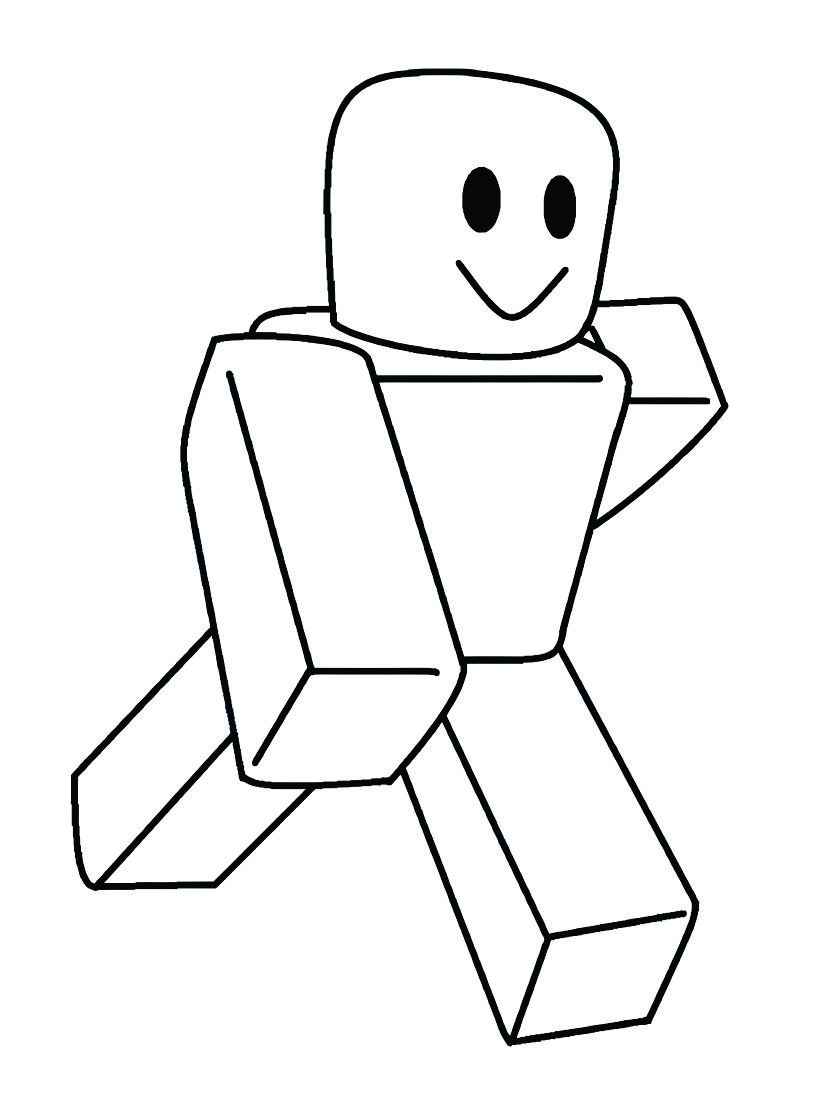 Roblox coloring page number 10