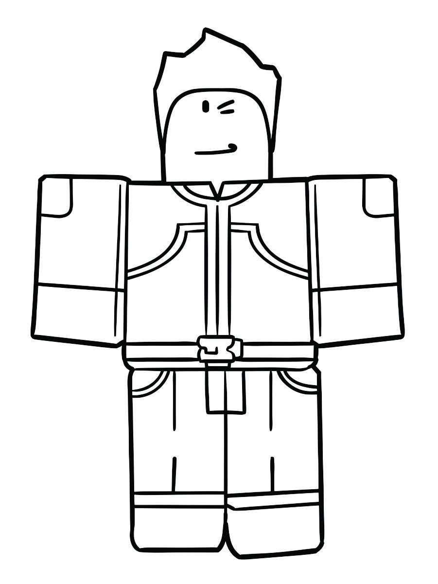 Roblox coloring page number 11