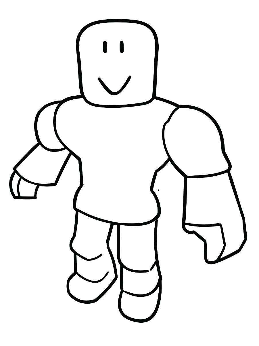 Roblox coloring page number 12