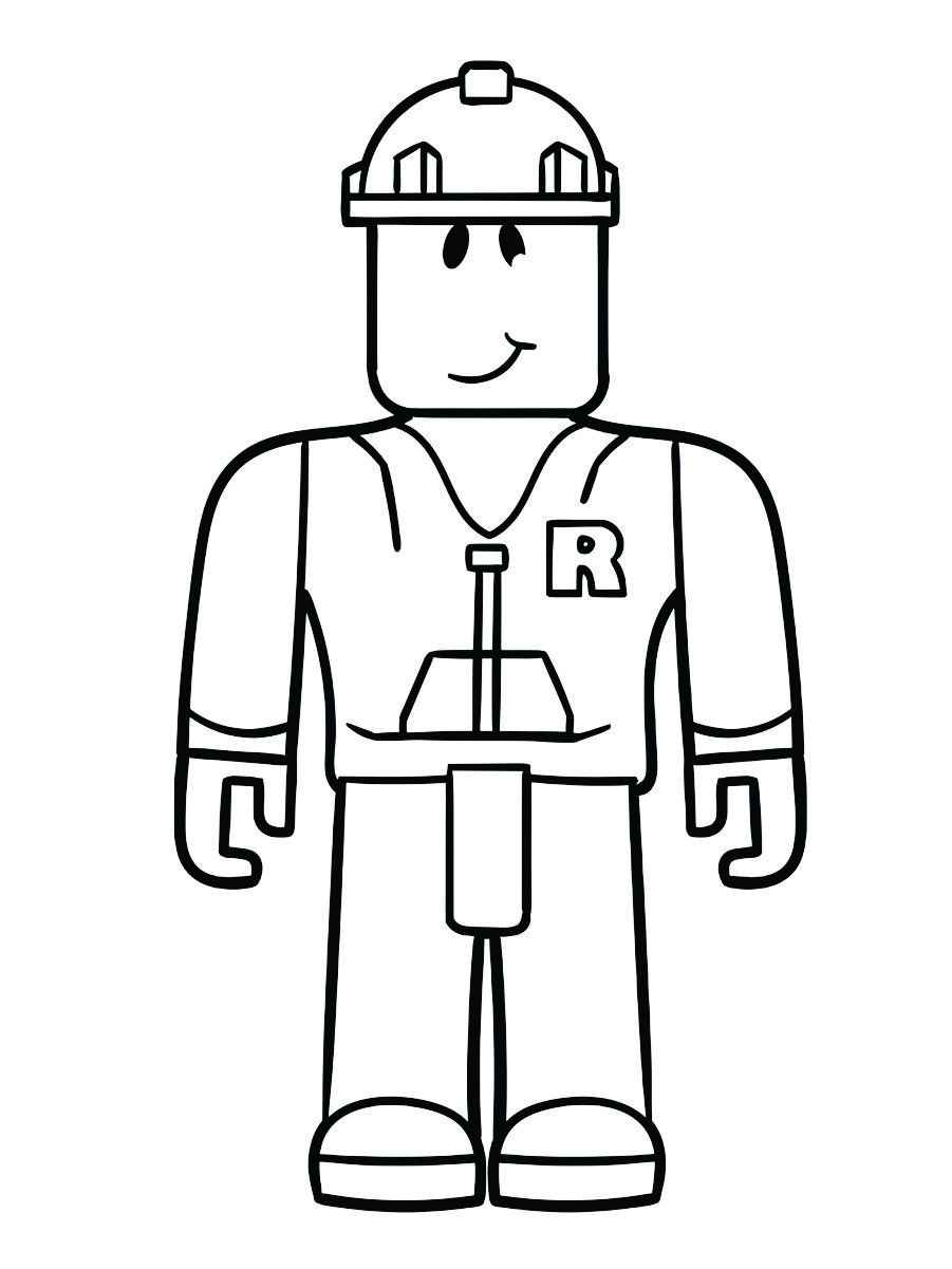 Roblox coloring page number 15