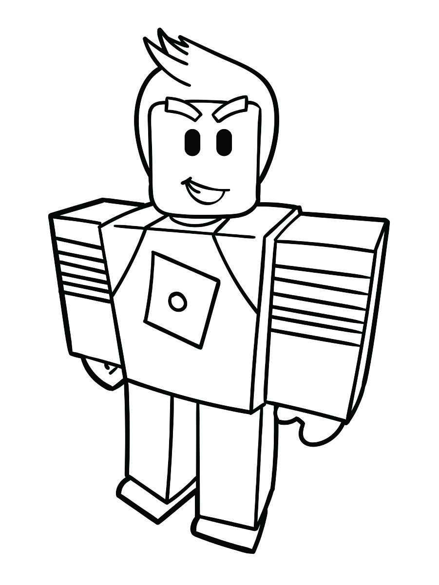 Roblox coloring page number 16