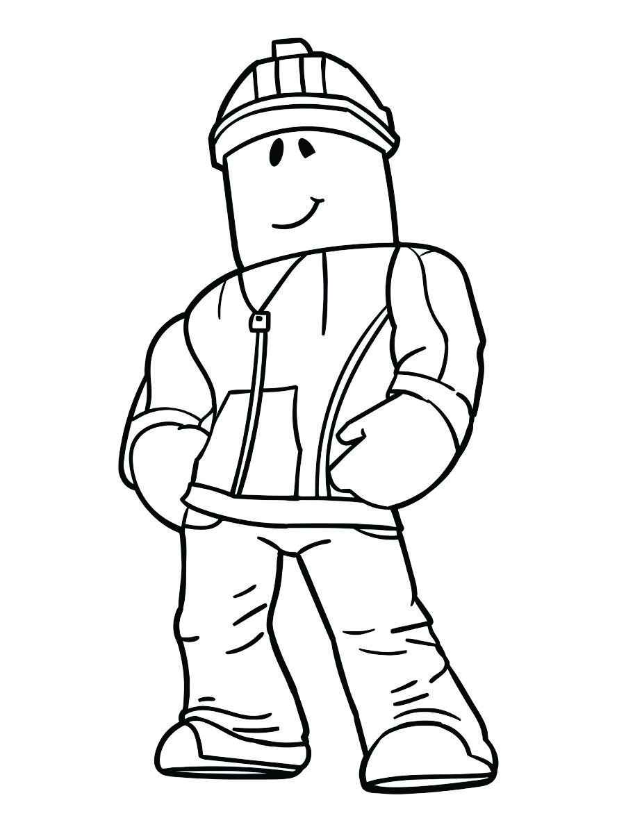 Roblox coloring page number 17