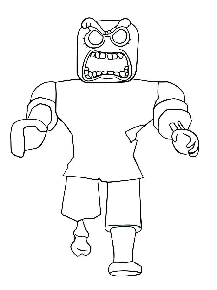 Roblox coloring page number 23