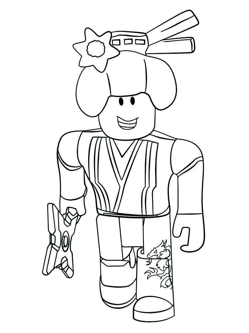 Roblox coloring page number 25