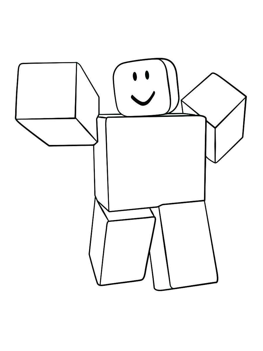 Roblox coloring page number 34