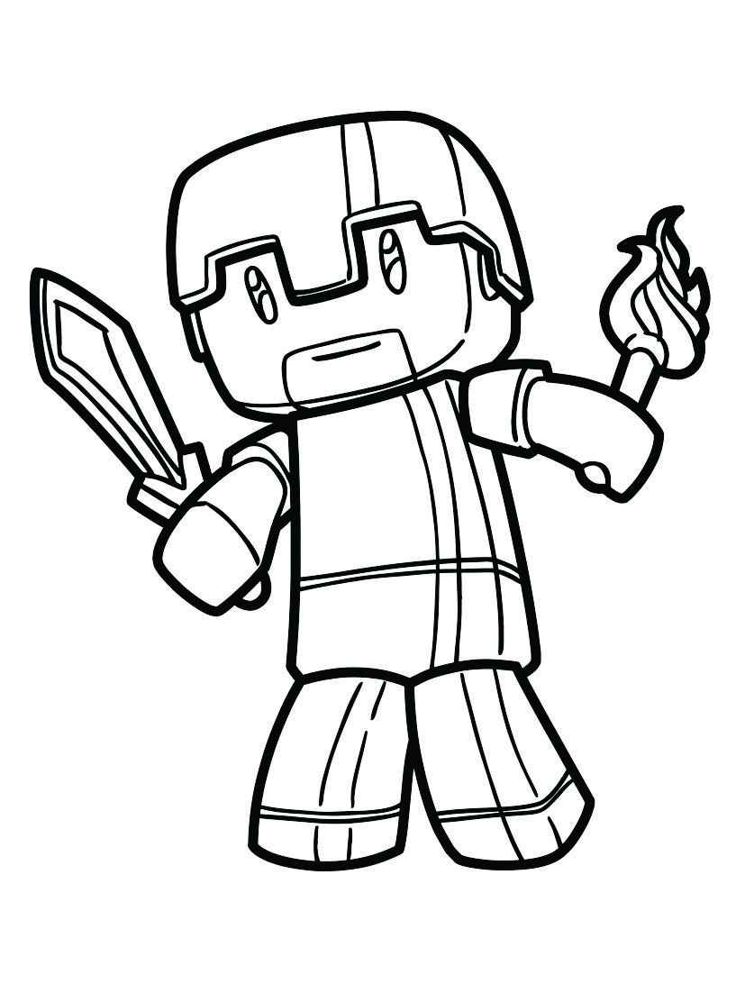 Roblox coloring page number 5