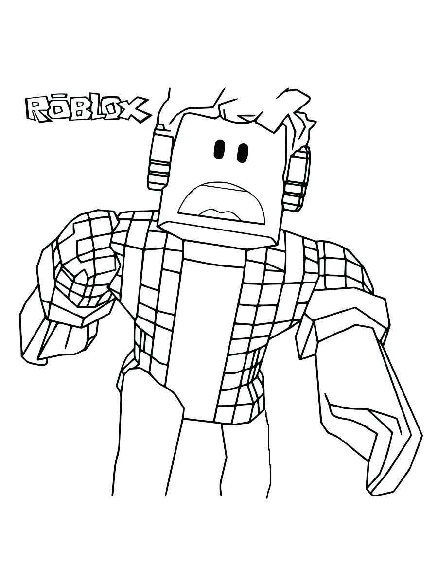 Roblox coloring page number 6