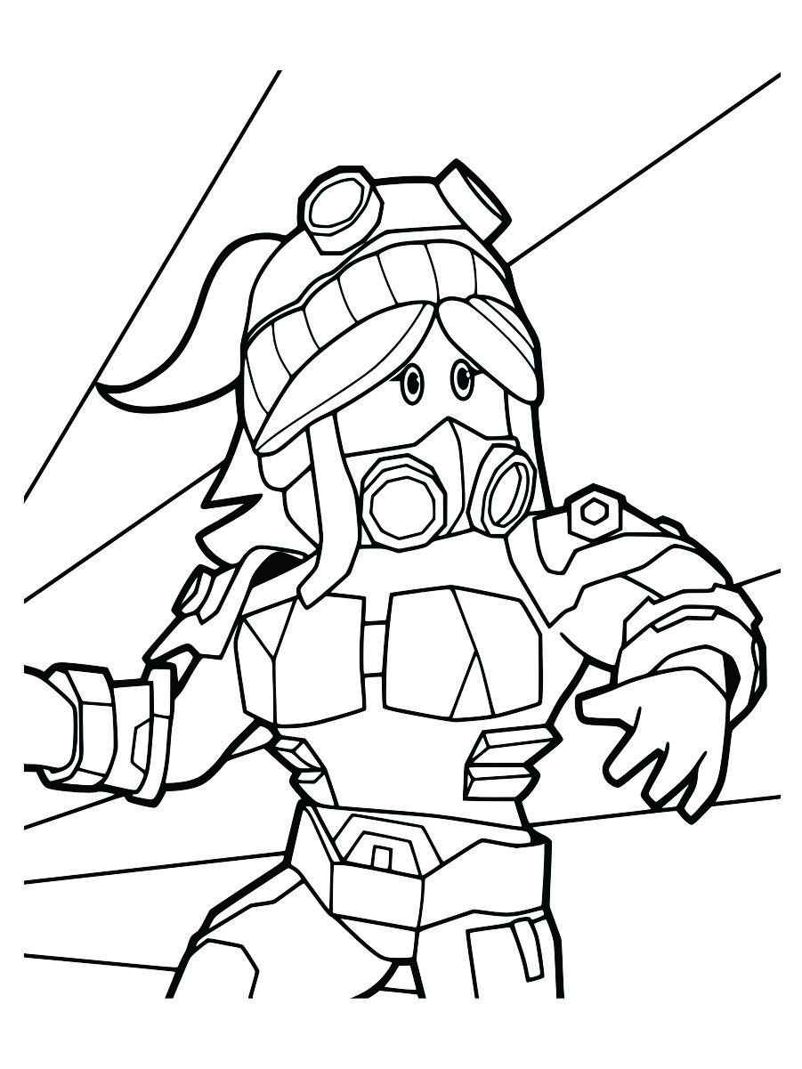 Roblox coloring page number 8