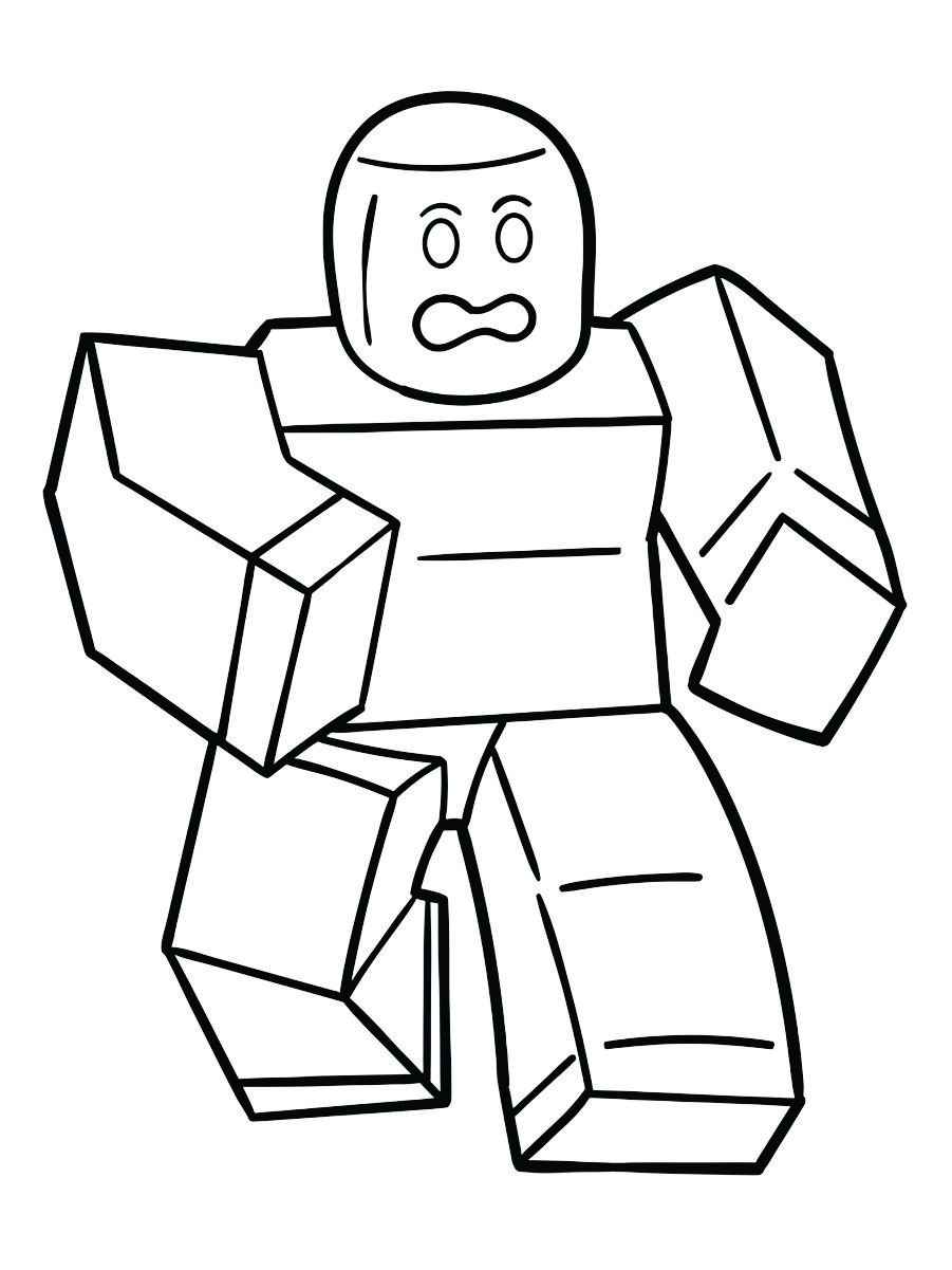 Roblox coloring page number 44