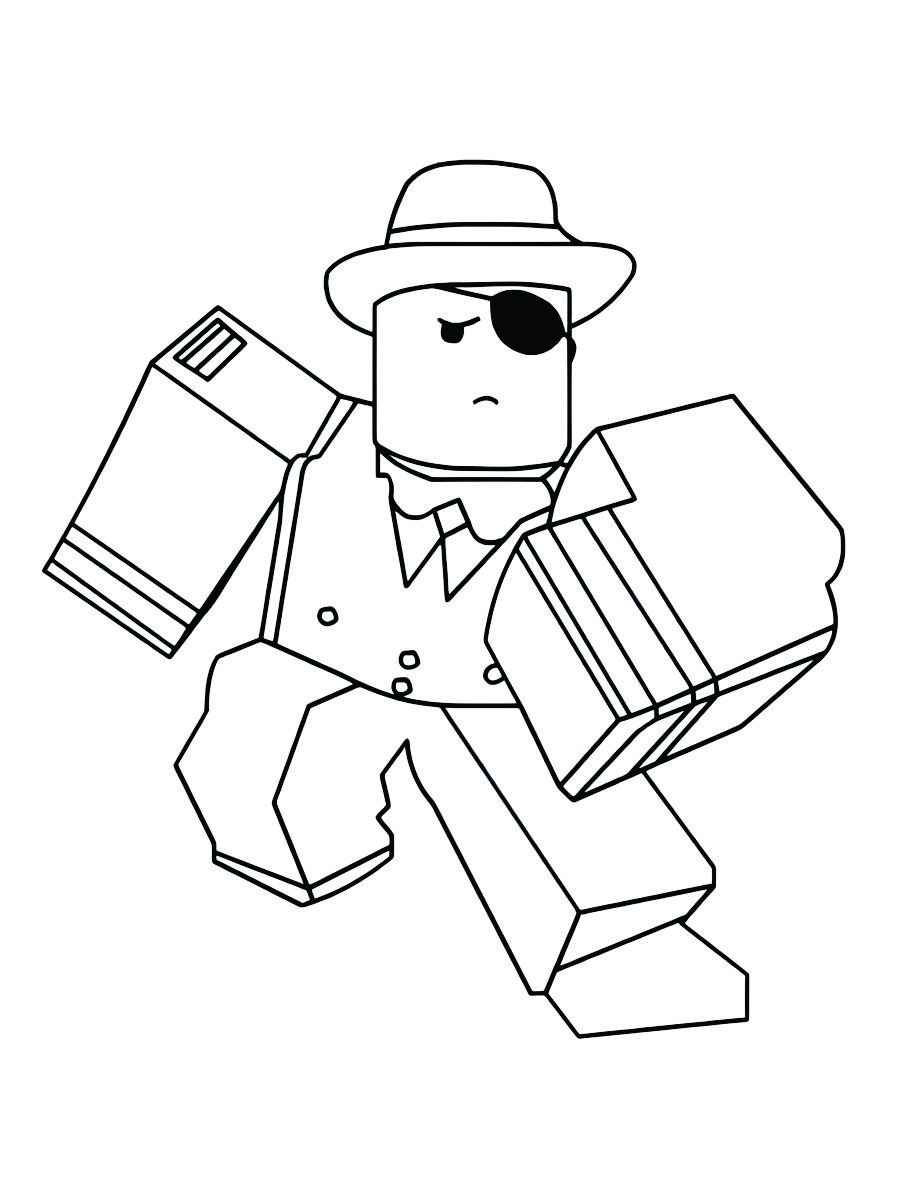 Roblox coloring page number 13