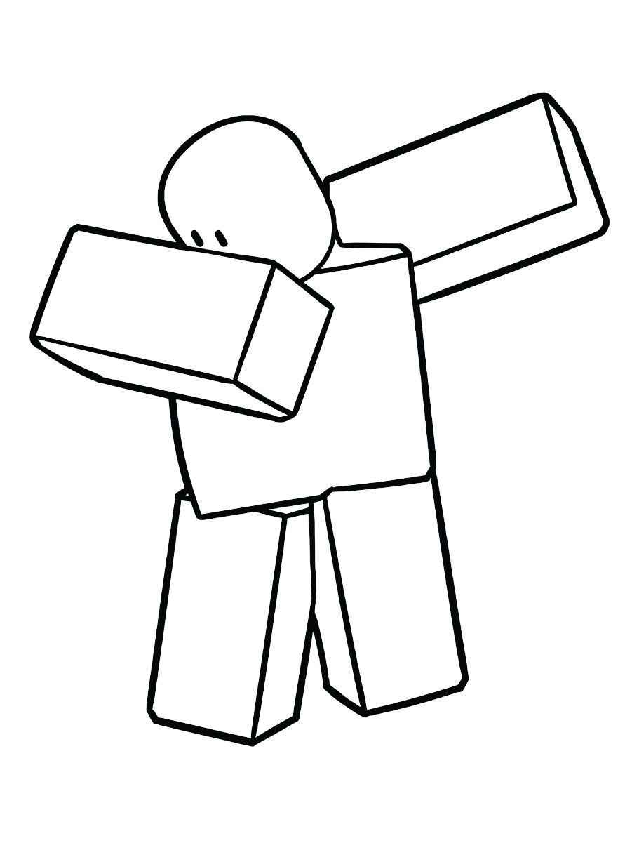 Roblox coloring page number 71