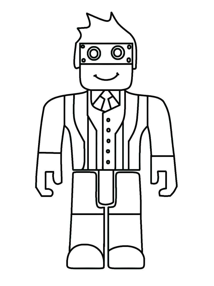 Printable Roblox coloring page number 37