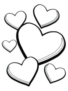 Heart Coloring Pages